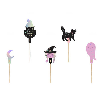 HOCUS POCUS CAKE TOPPERS [PACK OF 6]