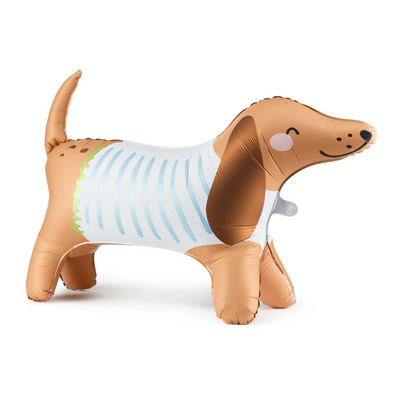 DACHSHUND DOG STANDING FOIL BALLOON