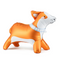 CORGI DOG STANDING FOIL BALLOON