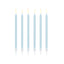 LIGHT BLUE BIRTHDAY CANDLES