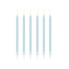 LIGHT BLUE BIRTHDAY CANDLES