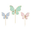 BUTTERFLIES CAKE TOPPERS [9 PCS]