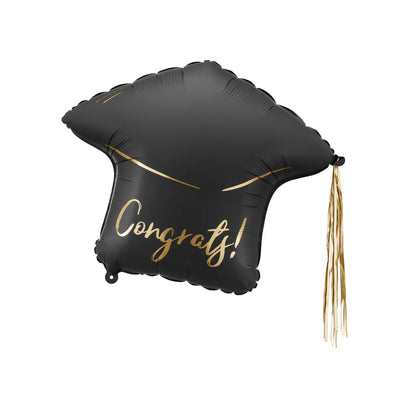 CONGRATS GRADUATION CAP FOIL BALLOON