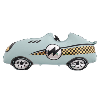 PASTEL BLUE RETRO RACE CAR