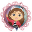 GABBY'S DOLLHOUSE RUFFLE 20" FOIL BALLOON