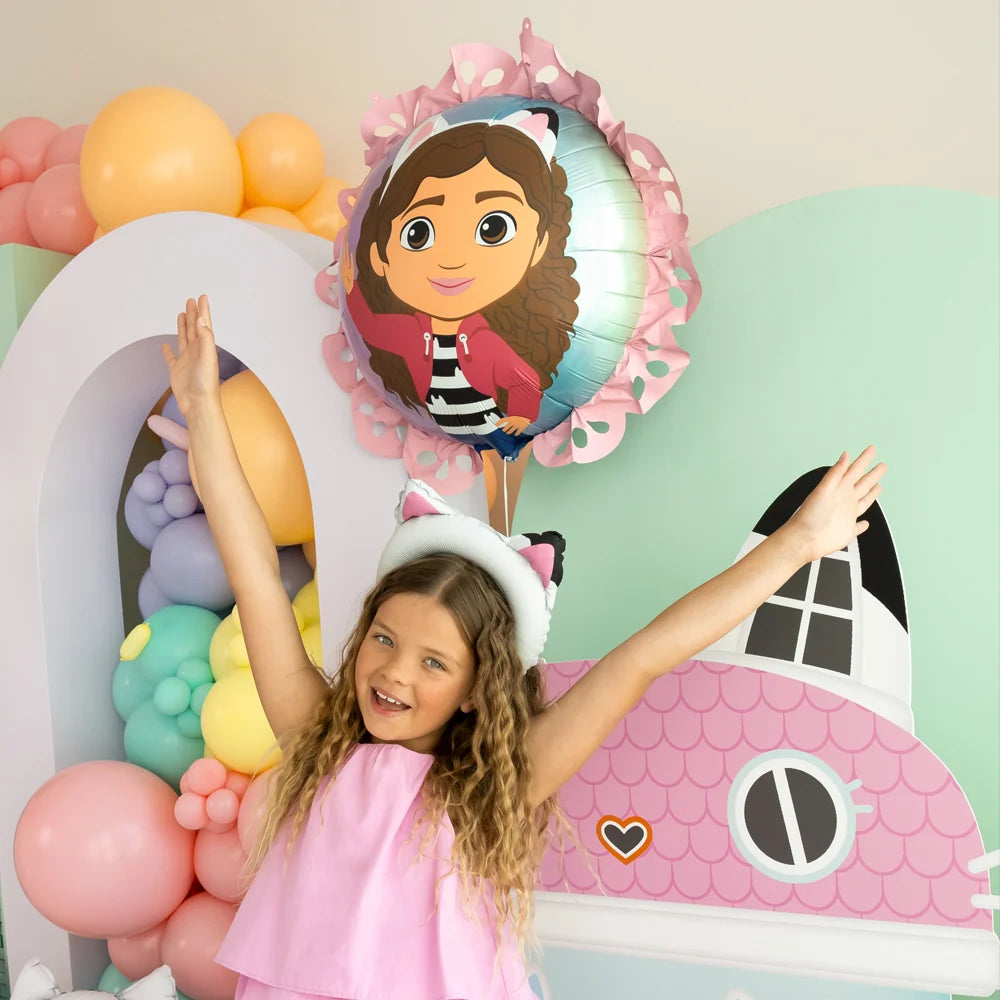 GABBY'S DOLLHOUSE RUFFLE 20" FOIL BALLOON