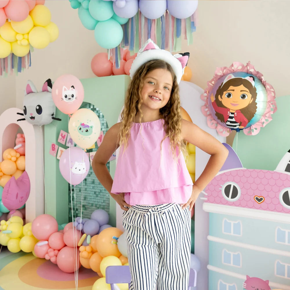 GABBY'S DOLLHOUSE RUFFLE 20" FOIL BALLOON