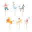 ANIMAL CIRCUS PARADE TOPPERS [SET OF 6]