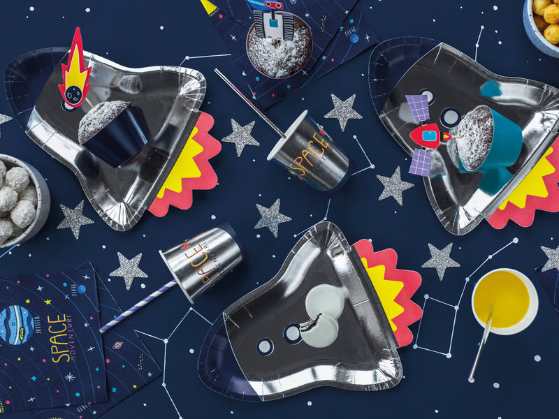 ROCKET SPACE PLATES [SET OF 6]