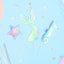 IRIDESCENT MERMAID CAKE TOPPERS