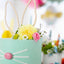 WOODEN BUNNY CAKE TOPPER