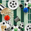 FOOTBALL NAPKINS [SET OF 20]