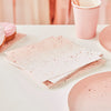 OMBRE ROSE GOLD NAPKINS [PACK OF 16]