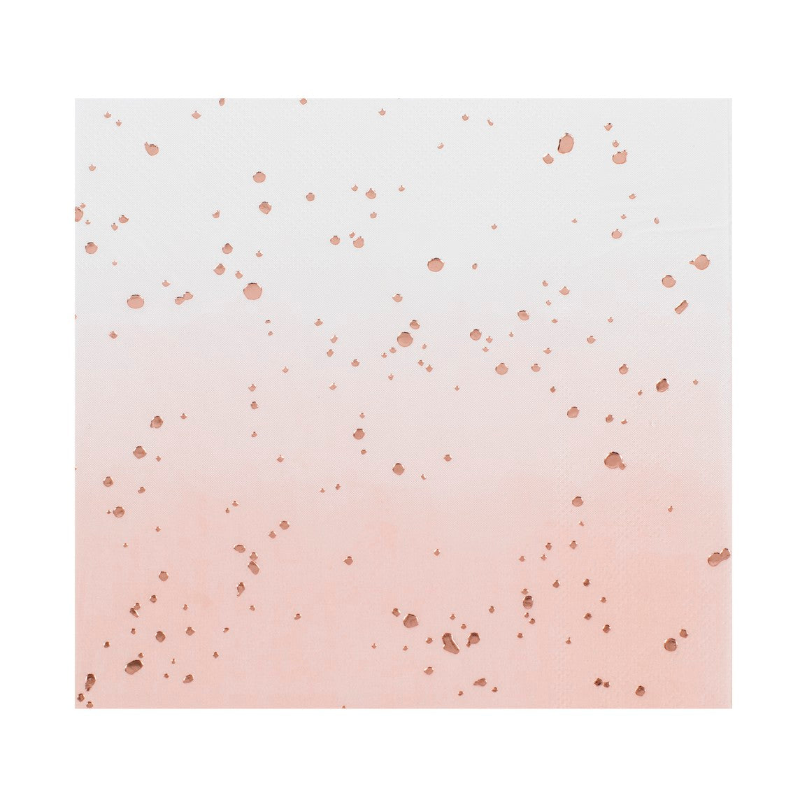 OMBRE ROSE GOLD NAPKINS [PACK OF 16]