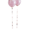 ROSE GOLD HAPPY BIRTHDAY TAIL [1 PC]