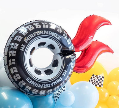 TIRE SHAPED FOIL BALLOON