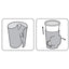 ADJUSTABLE AIRPLANE CUP SLEEVES [6 PCS]
