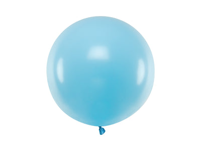 JUMBO 23" BABY BLUE LATEX BALLOON