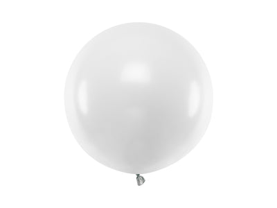 JUMBO 23” PURE WHITE LATEX BALLOON