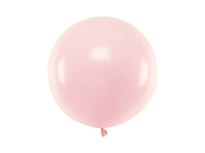 JUMBO 23" LIGHT PINK LATEX BALLOON