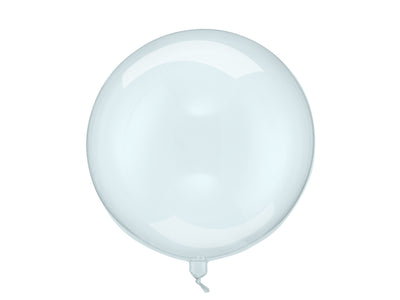 CLEAR BLUE ORBZ BALLOON