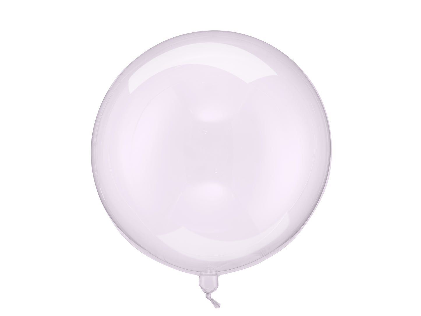 CLEAR PURPLE ORBZ BALLOON
