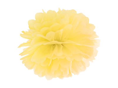 YELLOW POMPOM 25CM