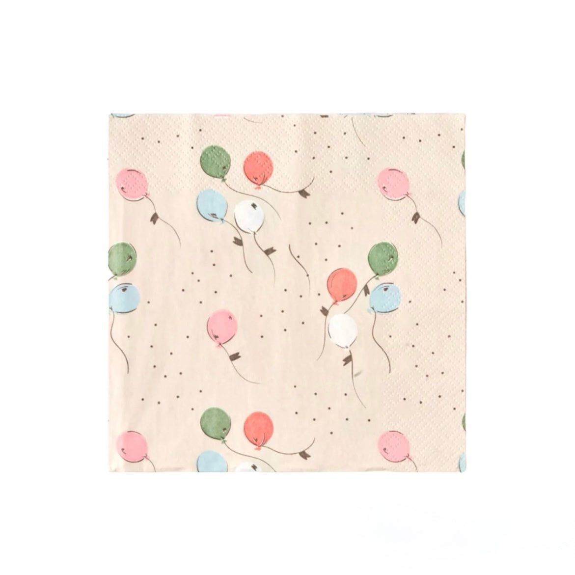 BALLOONS NAPKINS [PACK OF 20]