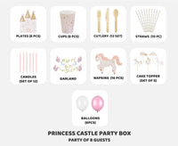 PRINCESS CASTLE BOX [PARTY OF 8]