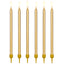 GOLD CANDLES [SET OF 12]