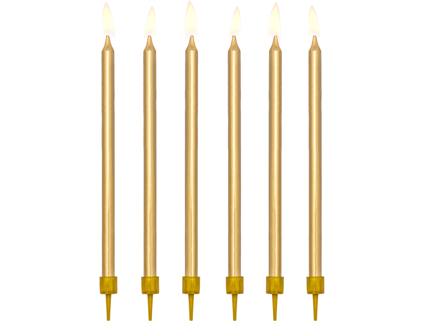 GOLD CANDLES [SET OF 12]