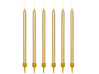 GOLD CANDLES [SET OF 12]