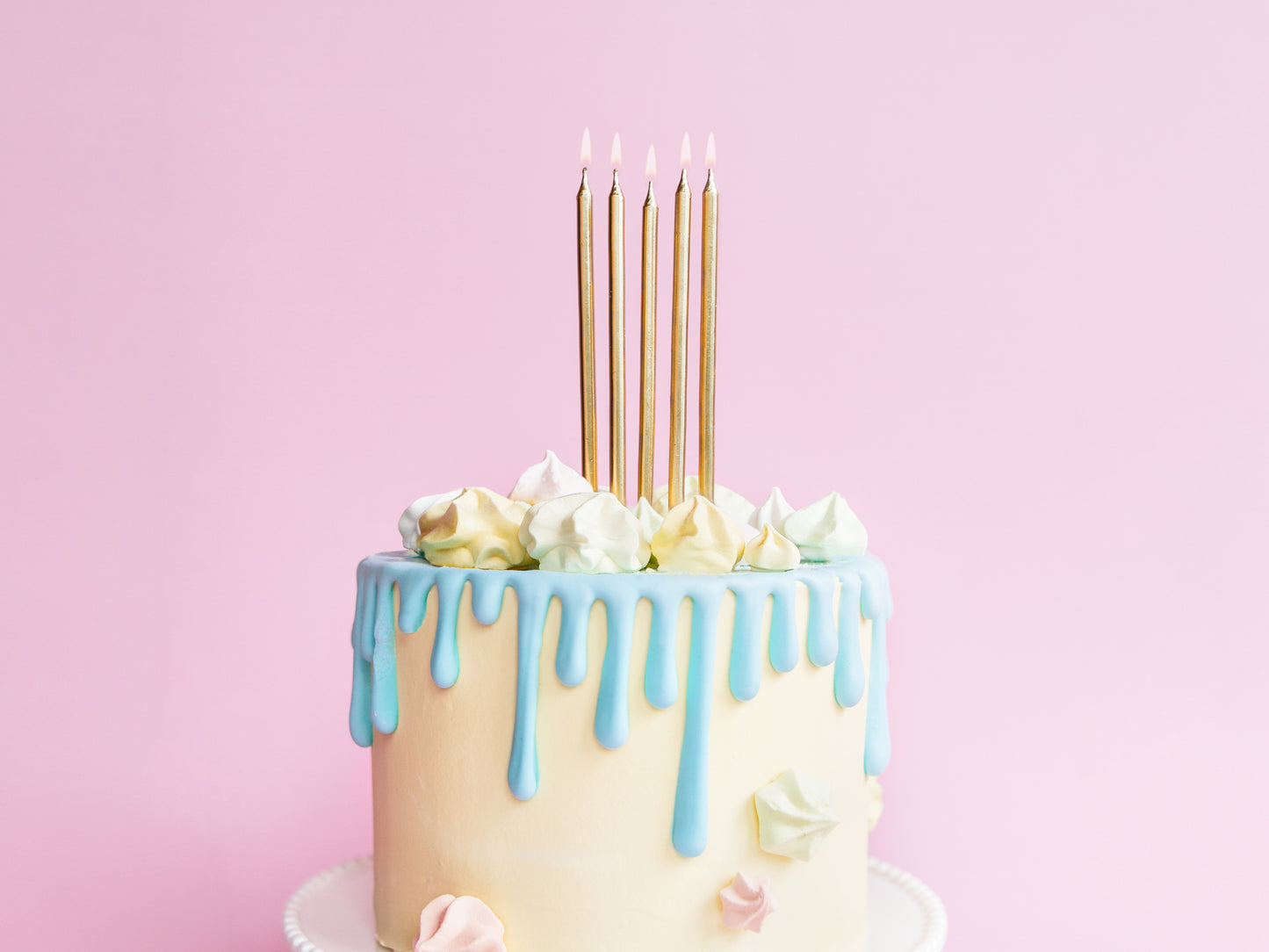 GOLD CANDLES [SET OF 12]