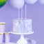 LIGHT LILAC BIRTHDAY CANDLES