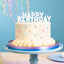 HAPPY BIRTHDAY WHITE CANDLES