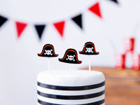 PIRATES BIRTHDAY CANDLES [SET OF 5]