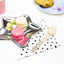 BLACK WOODEN CUTLERY [6 SETS]