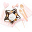 PINK HEART WOODEN CUTLERY [6 SETS]