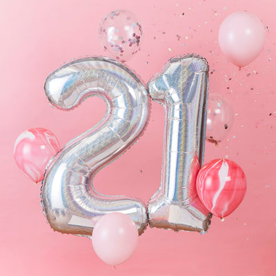 21st BIRTHDAY BALLOON BUNDLE