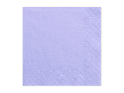 LILAC LARGE NAPKINS [PACK OF 20]