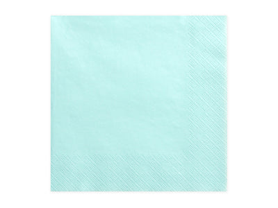 PALE TURQUOISE NAPKINS [PACK OF 20]