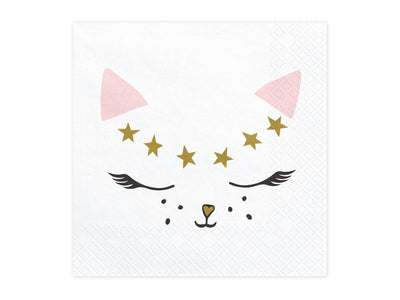 CAT NAPKINS [PACK OF 20]