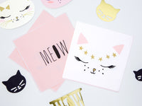 CAT NAPKINS [PACK OF 20]