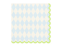 RHOMBUSES NAPKINS [PACK OF 20]