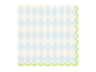 RHOMBUSES NAPKINS [PACK OF 20]