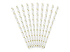 GOLD STARS STRAWS [SET OF 10]