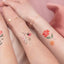 TEMPORARY TATTOOS FLOWERS