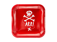 PIRATES PLATES [SET OF 6]