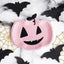 PINK PUMPKIN PLATES [SET OF 6]