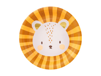 LION PLATES [SET OF 6]
